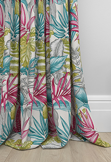 Maldives, Begonia - Made to Measure Curtains